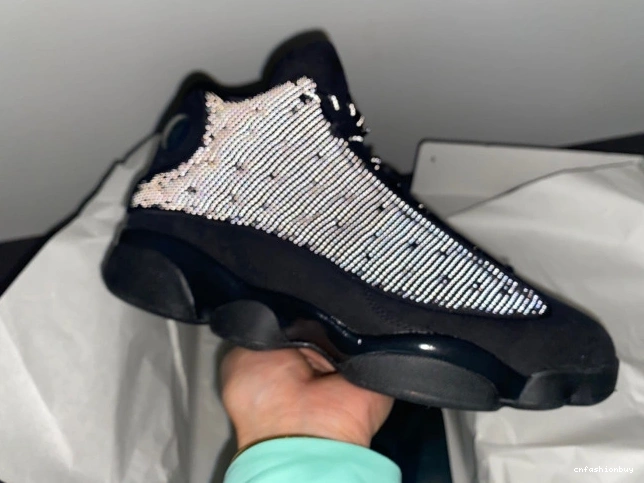 Cat Jordan Air Black Retro 13 414571-011 0827